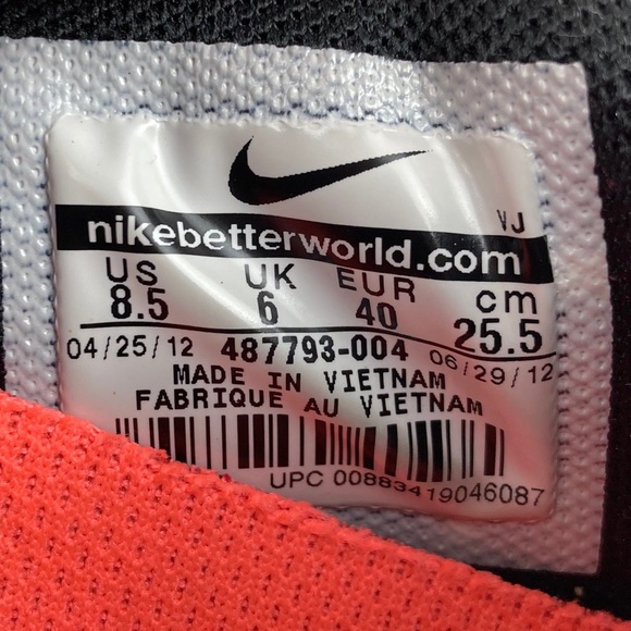 Nike Lunar Allways TR Black & Silver Women’s Athletic Training Shoes Size 8.5 - Picture 10 of 10